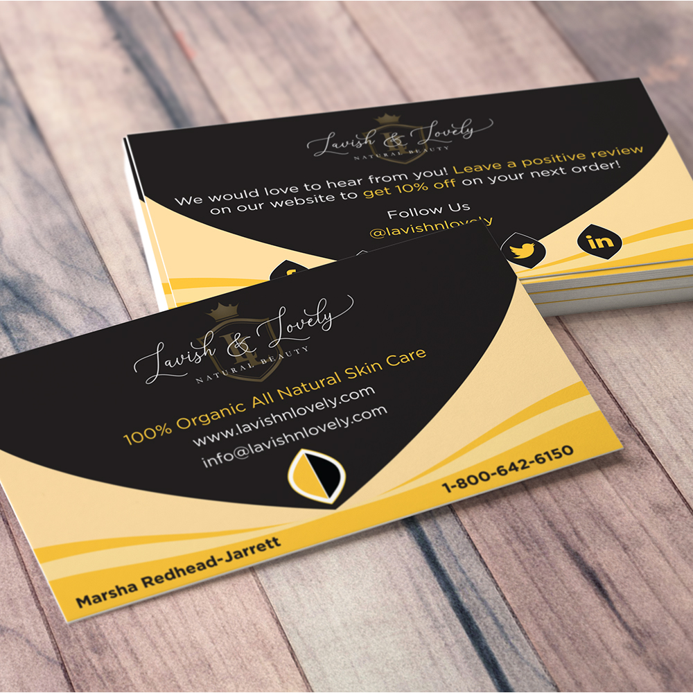 Lavish & Lovely - Business Card