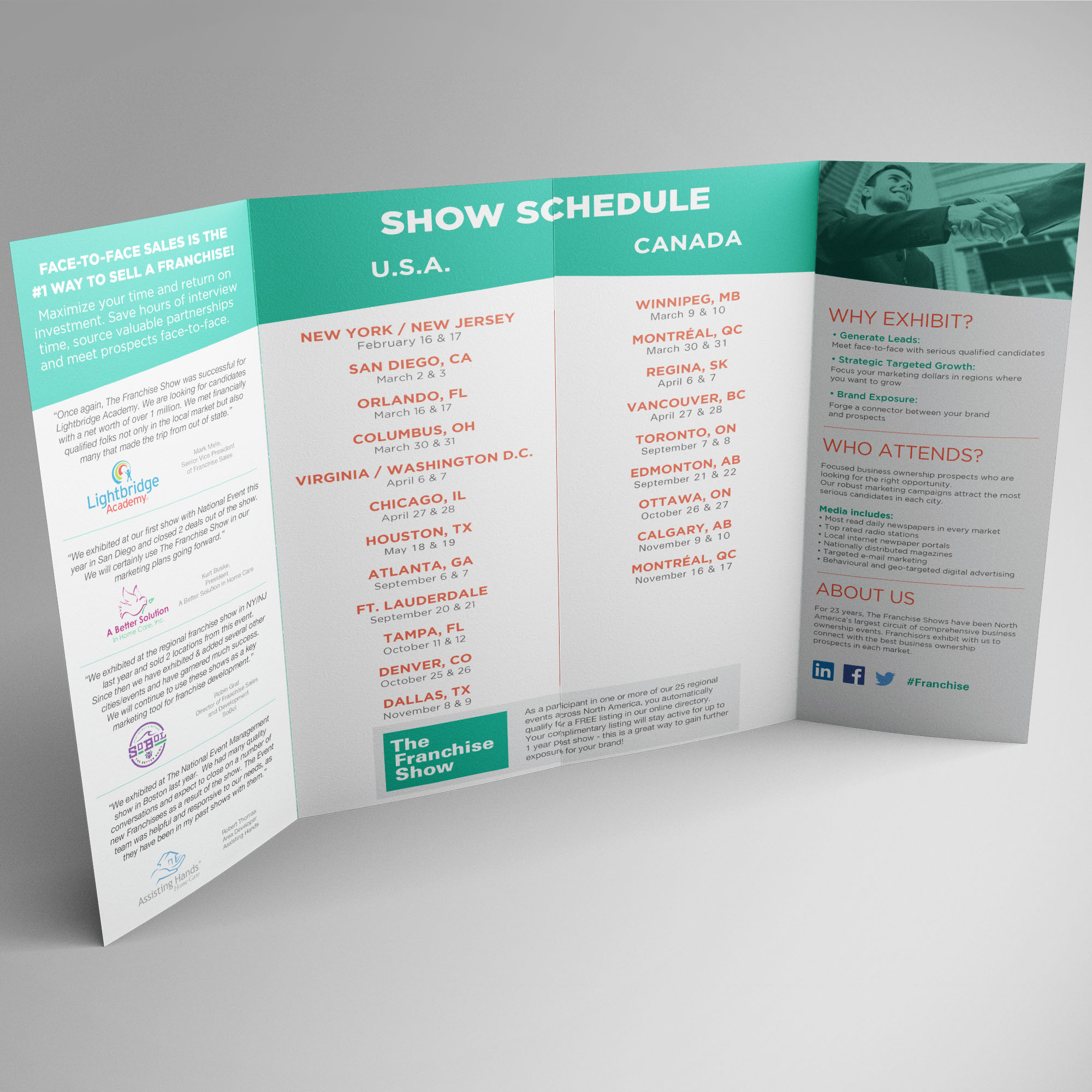 The Franchise Show - Brochures