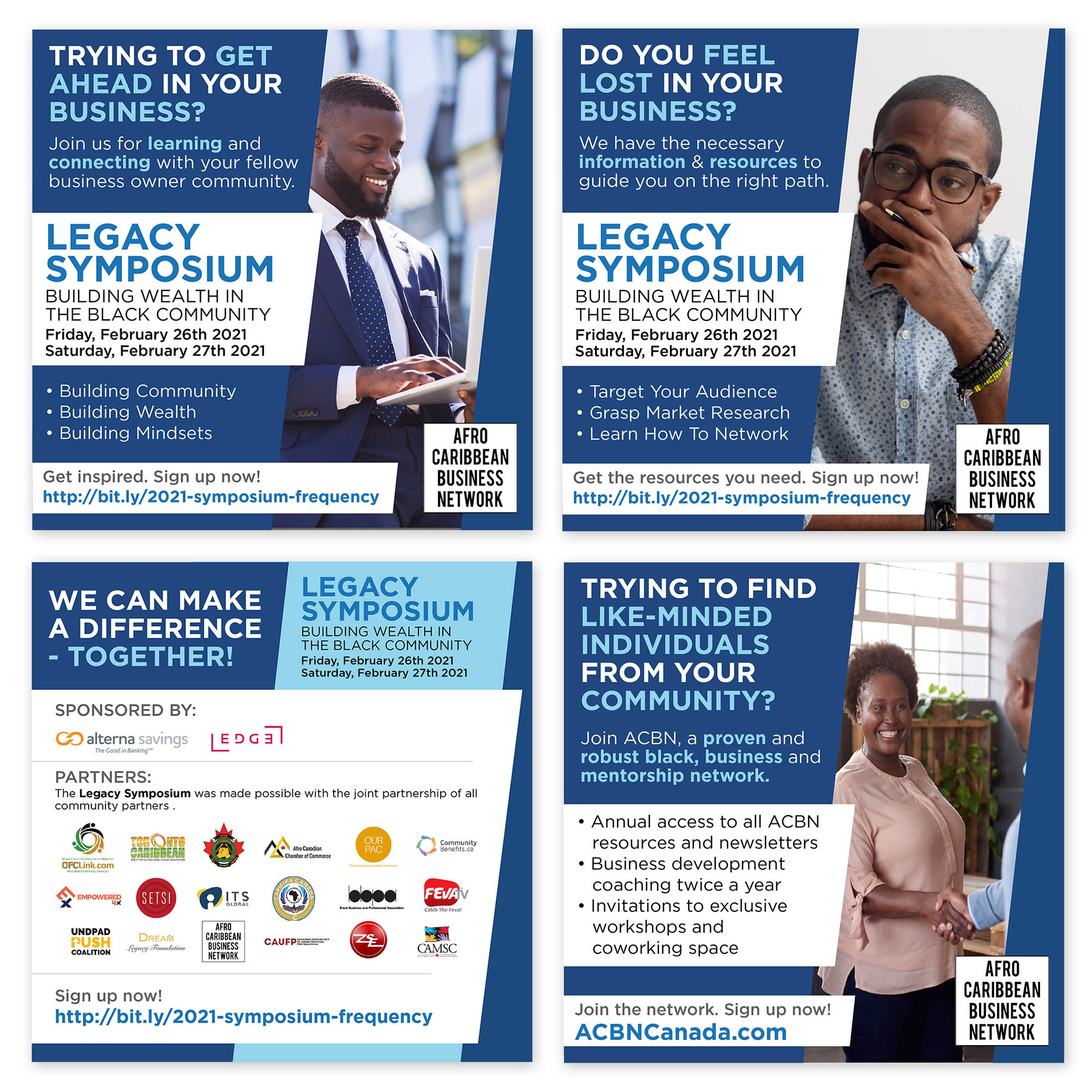 Legacy Symposium - Afro Canadian Business Network (ACBN) - WhatsApp Promo - Social Media Marketing