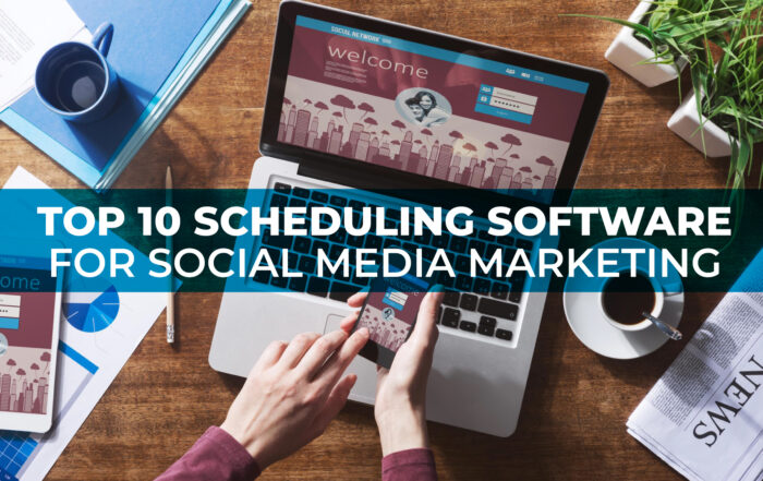 Top 10 Scheduling Software for Social Media Marketing Header