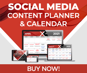 Social Media Content Planner & Calendar