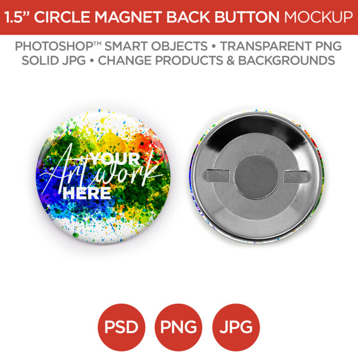 1.5 in Circle Magnet Back Button Main V1