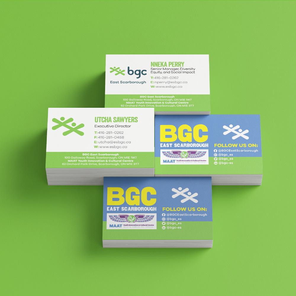 BGC East Scarborough - Business Cards