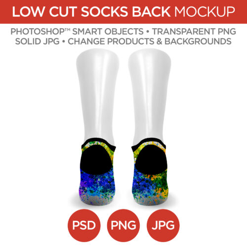 Low Cut Socks - Back