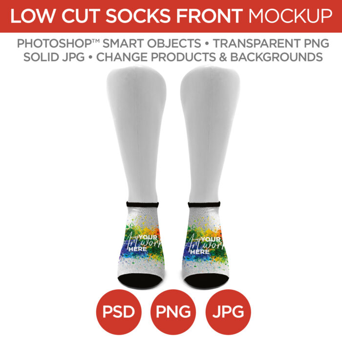 Low Cut Socks - Front